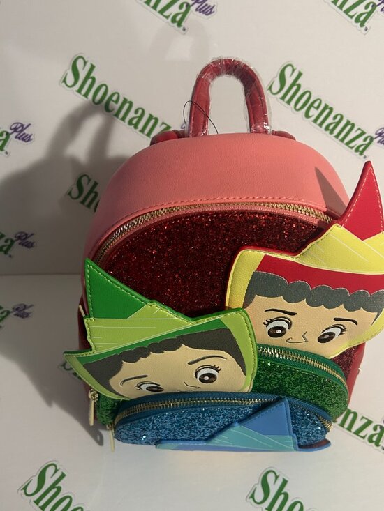 Loungefly Mini Backpack Disney Sleeping Beauty Fairy Godmothers Figural Bag main image 9